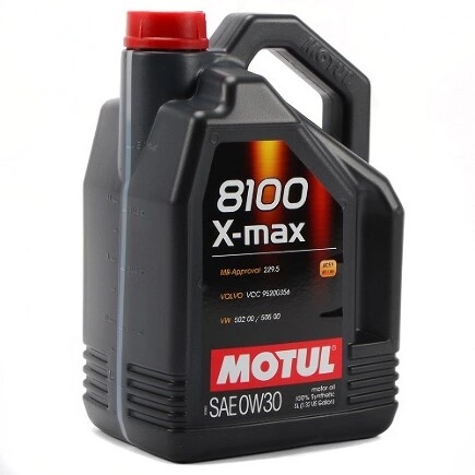 Масло моторное Motul 8100 X-max 0W-30 синтетическое 5 л купить 7 943 ₽