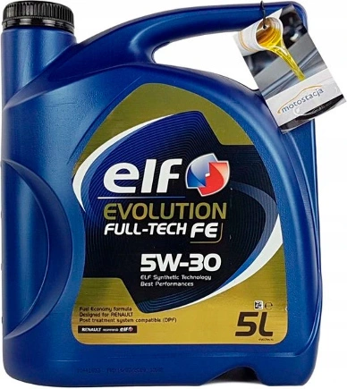 Масло моторное ELF Evolution Fulltech FE 5W-30 синтетика 5 л купить 5 361 ₽