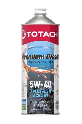 Масло моторное TOTACHI Premium Diesel Fully Synthetic 5W-40 синтетика 1 л купить 1 277 ₽