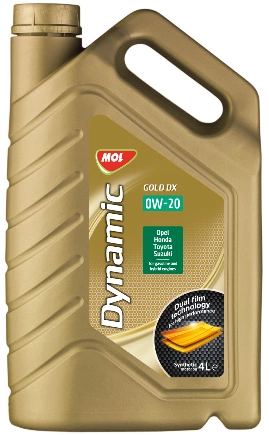 Масло моторное MOL Dynamic Gold DX 0W-20 синтетическое 4 л купить 1 803 ₽