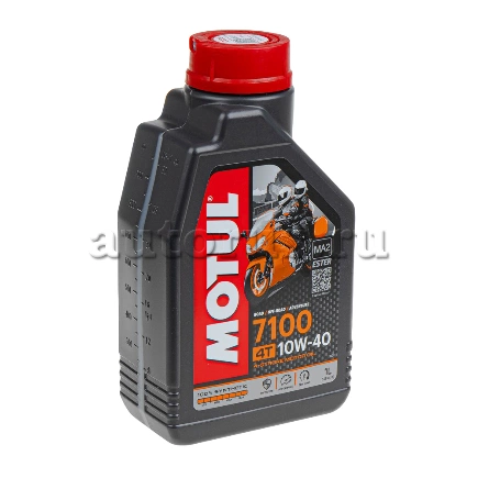 Масло моторное 4T Motul 7100 4T 10W40 синтетическое 1 л 104091 купить 1 801 ₽