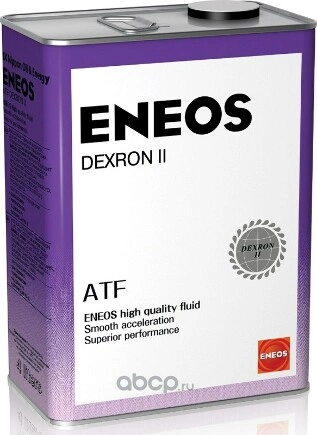 Масло трансмиссионное ENEOS ATF Dexron II 4 л купить 3 653 ₽