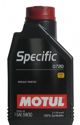 Масло моторное Motul Specific 0720 5W-30 синтетическое 1 л купить 1 472 ₽