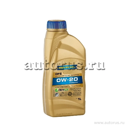 Моторное масло RAVENOL DFE SAE 0W-20 (1л) new купить 2 150 ₽