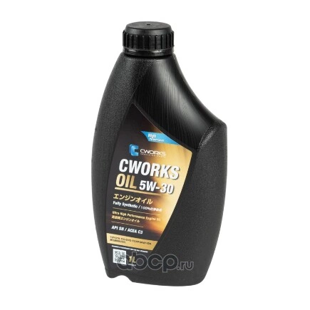 Масло моторное CWORKS OIL 5W-30 синтетическое 1 л купить 1 161 ₽