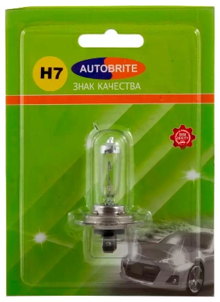 Лампа 12V H7 55W PX26d AUTOBRITE 1 шт. блистер купить 185 ₽