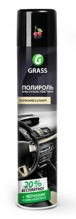 Полироль пластика Dashboard Clener вишня 750 мл GRASS купить 543 ₽