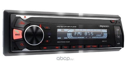 Автомагнитола PROLOGY CMX-165 ,USB, AUX ,BT,красный свет купить 2 337 ₽