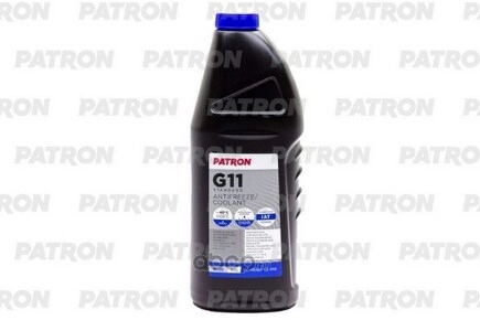 Антифриз PATRON Blue G11 готовый -40C синий 1 кг купить 259 ₽