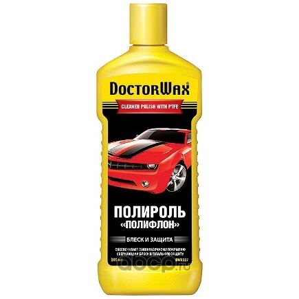 Полироль Полифлон 300мл DoctorWax купить 657 ₽