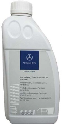 Антифриз MERCEDES-BENZ Korrosions-Frostschutzmittel G11 концентрат сине-зеленый 1,5 л купить 3 351 ₽