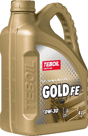 Масло моторное TEBOIL Gold FE 0W-30 синтетическое 4 л купить 2 048 ₽