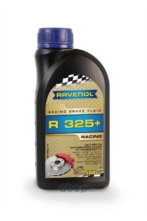 Тормозная жидкость Ravenol Racing Brake Fluid R 325+ (0,5 л) купить 2 869 ₽