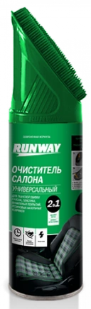 Очиститель салона универсальный ""2 в 1"" 450мл аэрозоль купить 337 ₽