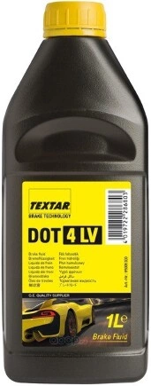 Жидкость тормозная TEXTAR Brake Fluid DOT4 1 л купить 2 357 ₽