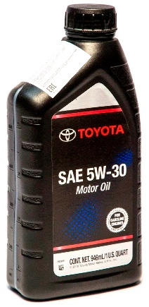 Масло моторное TOYOTA Engine Oil 5W-30 синтетическое 0.946 л купить 1 316 ₽