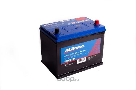 Аккумулятор ACDelco 70 А/ч обратная R+ 260x175x225 EN570 А купить 8 981 ₽