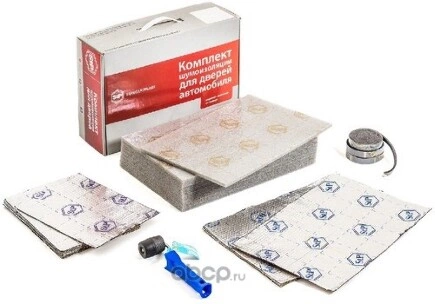 Шумоизоляция STP комплект для дверей (эконом) купить 1 279 ₽