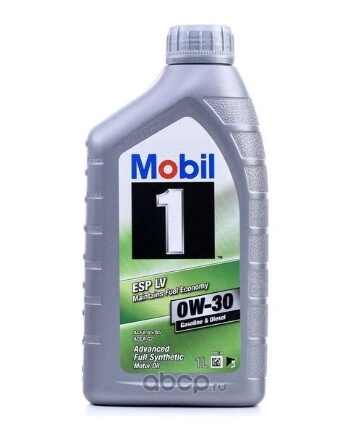 Масло Mobil 1 ESP LV 0W30 GSP 12x1L MOBIL купить 1 433 ₽