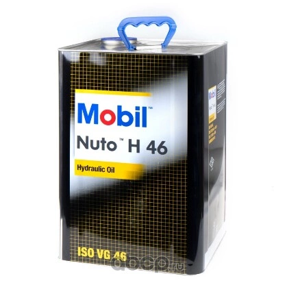 Масло гидравлическое MOBIL Nuto H 46 минеральное 16 л купить 6 430 ₽