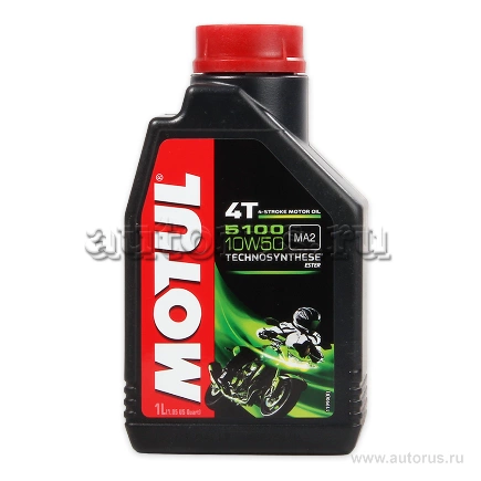 Масло моторное 4T Motul 5100 4T 10W50 1 л купить 1 301 ₽