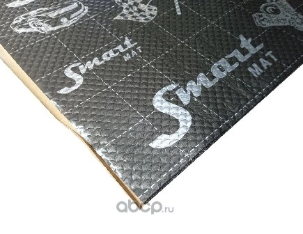 Шумоизоляция SmartMatSmartmat Black 20 0,75х0,47 Смартмат купить 158 ₽