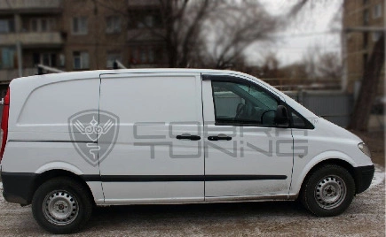 Дефлектора окон Mercedes Benz Vito (W639) 2002-2014 купить 1 622 ₽