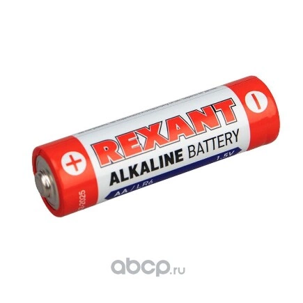 Батарейка алкалиновая REXANT 2700 мАч AA 1,5V . 30-1026, цена за 1 шт купить 29 ₽