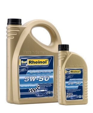 Масло моторное SWD RHEINOL Synergie Racing 5W-50 синтетическое 1 л купить 1 154 ₽