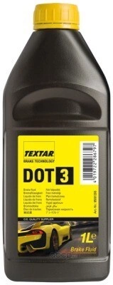 Жидкость тормозная TEXTAR Brake Fluid DOT3 1 л купить 1 329 ₽