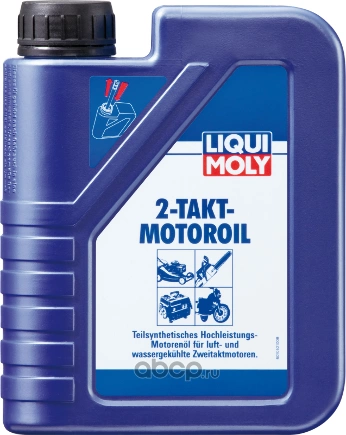 Масло моторное 2T Liqui Moly 2-Takt Motoroil полусинтетическое 1 л купить 1 325 ₽