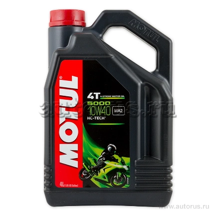 Масло моторное 4T Motul 5000 4T 10W40 4 л купить 4 078 ₽