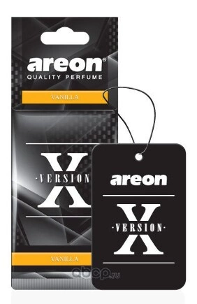 Ароматизатор Areon X-VERSION Ваниль Vanilla, 704-AXV-002 / купить 79 ₽