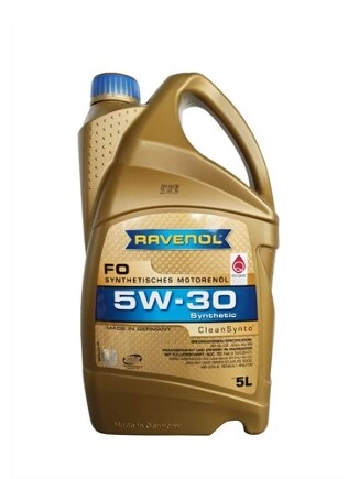 Масло моторное Ravenol FO 5W-30 синтетика 5 л купить 5 431 ₽