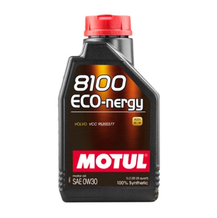 Масло моторное Motul 8100 Eco-nergy SM/CF 0W-30 синтетическое 1 л купить 1 631 ₽