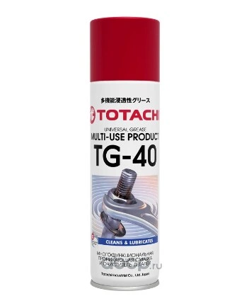 Универсальная проникающая смазка TOTACHI MULTI-USE PRODUCT TG-40 0,65л TOTACHI купить 353 ₽