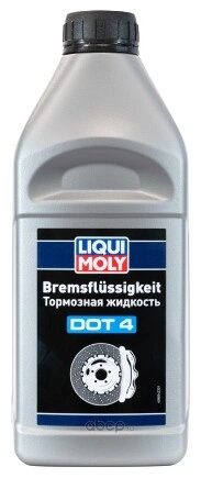 21157 LiquiMoly Тормозная жидкость Bremsflussigkeit DOT 4 (1л) купить 1 342 ₽