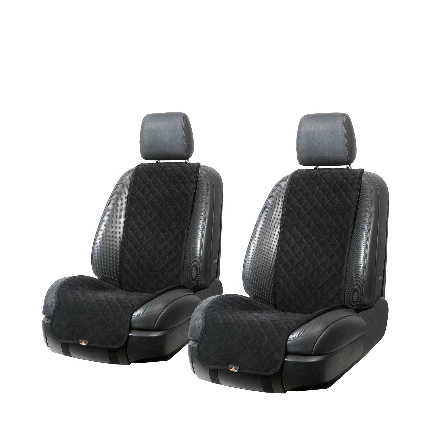 Комплект накидок на передние сиденья 2 шт. Черный TROKOT TR1912- (узкая спинка/широкий низ) купить 3 242 ₽