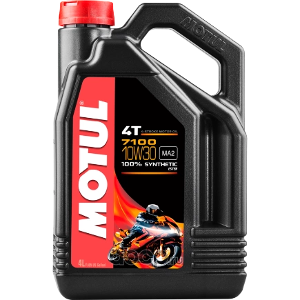 Масло моторное 4T Motul 7100 4T 10W30 4 л купить 5 755 ₽