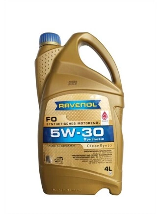 Масло моторное Ravenol FO 5W-30 синтетика 5 л купить 5 670 ₽