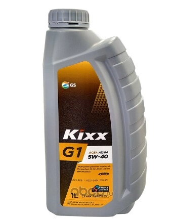 Масло моторное KIXX G1 5W-40 синтетическое 1 л купить 1 198 ₽