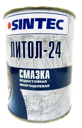 Смазка в банке Sintec Литол-24 800 гр купить 373 ₽