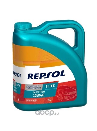 Масло моторное Repsol ELITE INJECTION 10W-40 полусинтетическое 4 л купить 1 790 ₽