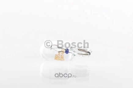 Лампа 12V W3W 3W BOSCH 2 шт. блистер купить 143 ₽