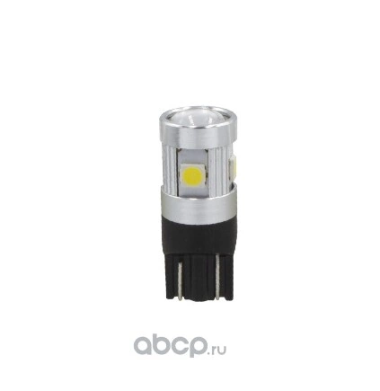 Лампа светодиодная 12V T10 W W2,1x9,5d Маяк SUPER WHITE 2 шт. блистер купить 523 ₽