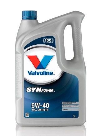 Масло моторное Valvoline SynPower 5W-40 синтетика 5 л купить 5 385 ₽