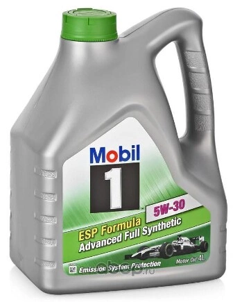 Масло моторное MOBIL 1 ESP 5W-30 синтетическое 4 л 157254/154292/157242 купить 4 588 ₽