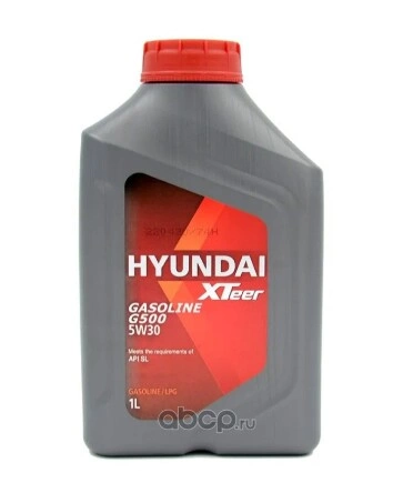 Масло моторное Hyundai Xteer Gasoline G500 SP 5W-30 1 л купить 605 ₽