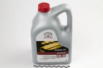 Масло моторное TOYOTA Engine Oil 0W-30 синтетическое 5 л купить 15 779 ₽