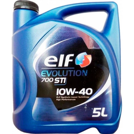 Масло моторное ELF Evolution 700 STI 10W-40 полусинтетика 5 л купить 3 677 ₽